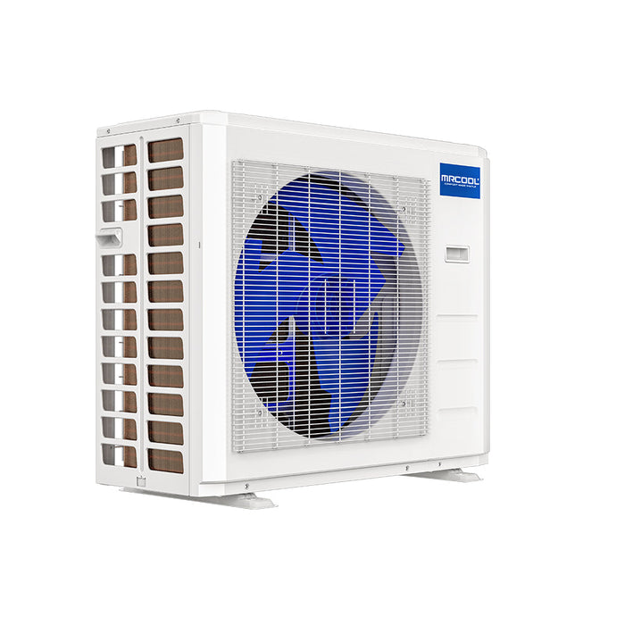 MRCOOL DIY Mini Split - 21,000 BTU 2 Zone Ceiling Cassette Ductless Air Conditioner and Heat Pump, DIY-BC-218HP0912