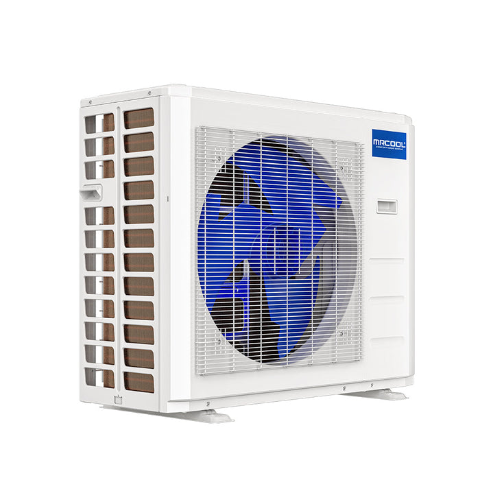 MRCOOL DIY Mini Split - 27,000 BTU 2 Zone Ductless Air Conditioner and Heat Pump with Line Sets, DIYM227HPW01C00