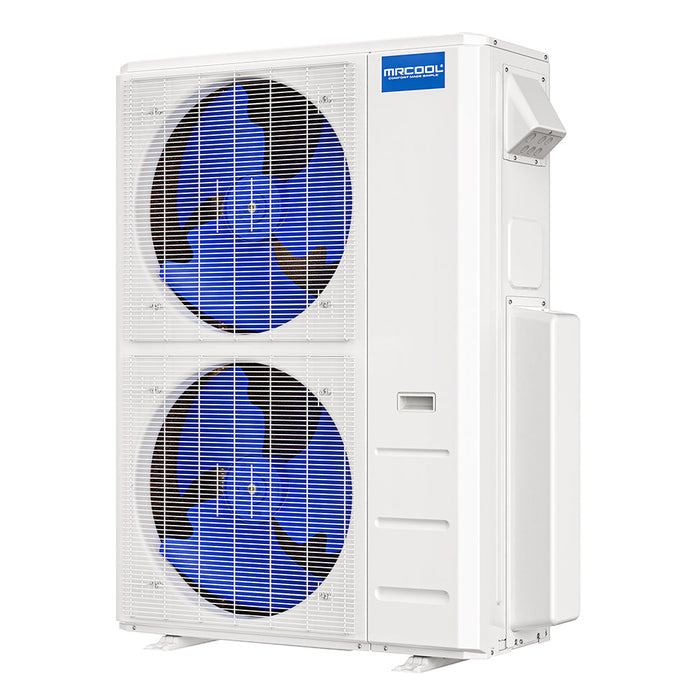 MRCOOL DIY Mini Split - 39,000 BTU 4 Zone Ductless Air Conditioner and Heat Pump with Line Sets, DIYM448HPW00C00