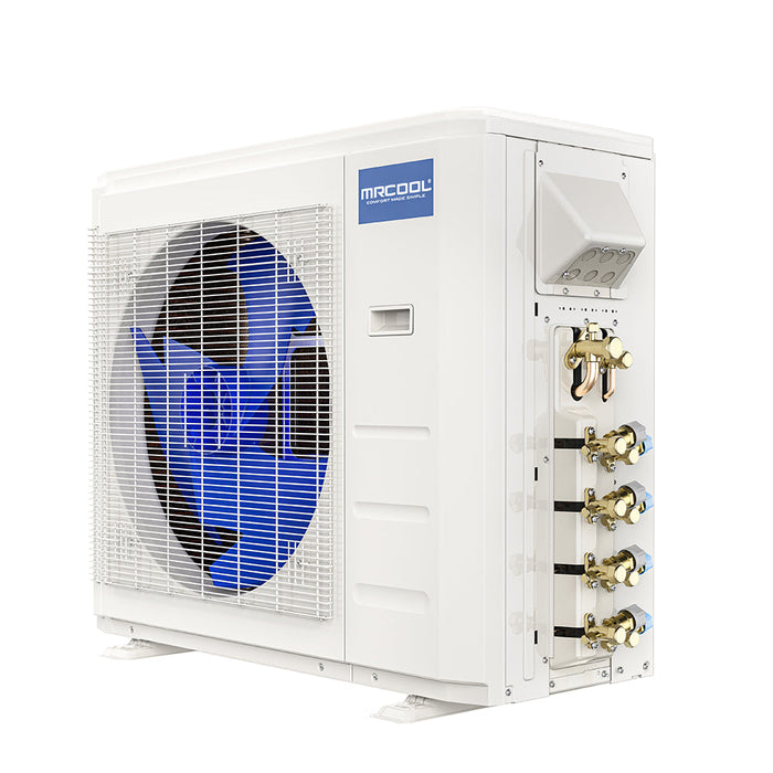 MRCOOL DIY Mini Split - 39,000 BTU 3 Zone Ductless Air Conditioner and Heat Pump with Line Sets, DIYM336HPW05C00