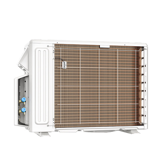 MRCOOL DIY Mini Split - 21,000 BTU 2 Zone Ceiling Cassette Ductless Air Conditioner and Heat Pump with Line Sets, DIYM218HPC01C00