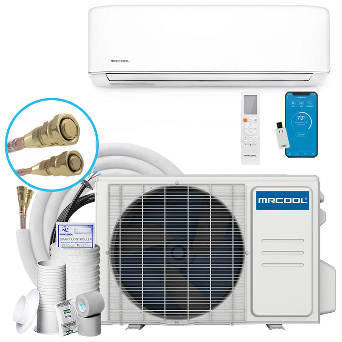 MRCOOL DIY Easy Pro® 12K BTU Ductless Mini Split Heat Pump Complete System 115V/60Hz with 16 ft. Install Kit, EZPRO-12-HP-11516