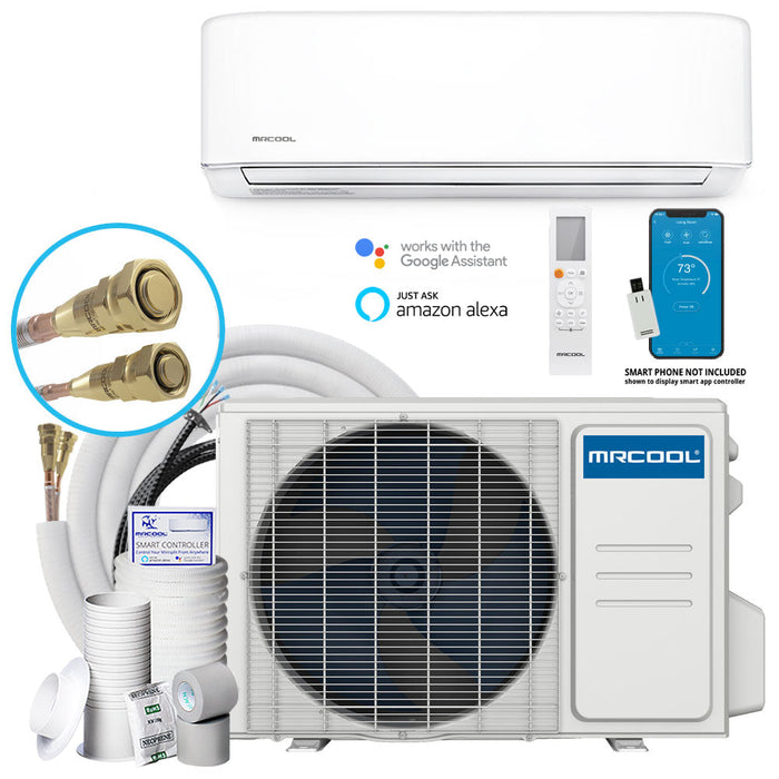 MRCOOL DIY Easy Pro® 12K BTU Ductless Mini Split Heat Pump Complete System 115V/60Hz with 16 ft. Install Kit, EZPRO-12-HP-11516