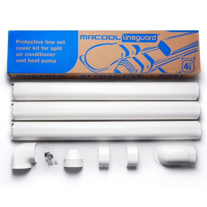 MRCOOL LineGuard Line Set Cover for MRCOOL Ductless Mini Split Systems - 12 Feet, MLG450