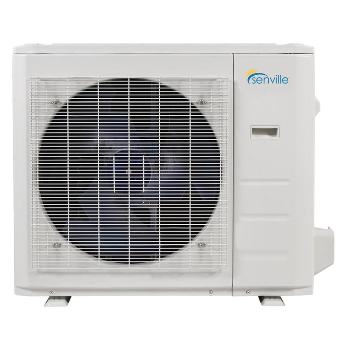 Senville AURA Mini Split - 21,000 BTU 2 Zone Ductless Air Conditioner and Heat Pump with Line Sets, SENA-18HF-D912