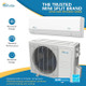 Senville AURA Mini Split - 48,000 BTU 2 Zone Ductless Air Conditioner and Heat Pump with Line Sets, SENA-48HF-D2424